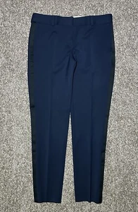 GANT Rugger Women’s Dress Pants TUXEDO SMARTY PANTS Tech Prep Navy Size 34 NWT - Picture 1 of 24