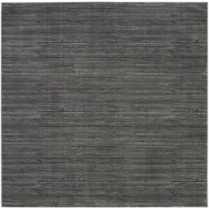 SAFAVIEH Contemporary Modern Solid Tone-on-Tone Area Rug Grey Vision Collection