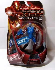 Figura de acción Hasbro Iron Man Capitán América 2008 armadura Marvel Legends MCU - Imagen 1 de 3