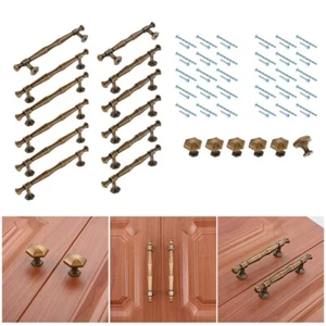 6 Pack Creative Door Knobs Pull Handle for Wardrobe Shelves Shoe Cabinet 3 Size - Picture 1 of 35