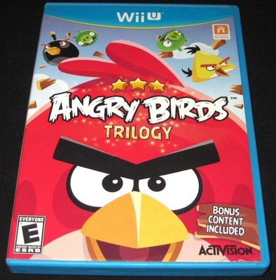 Angry Birds трилогии (Nintendo Wii U, 2013) полный CIB, отличном - Изображение 1 из 3