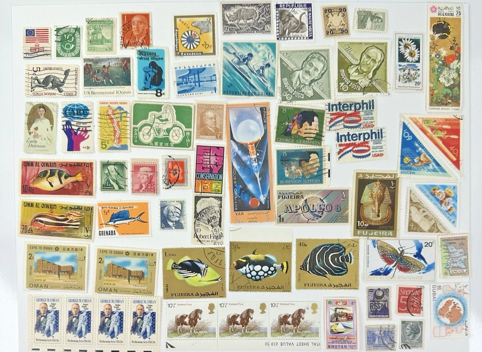 Large mixed lot of various stamps - Image 1 of 3