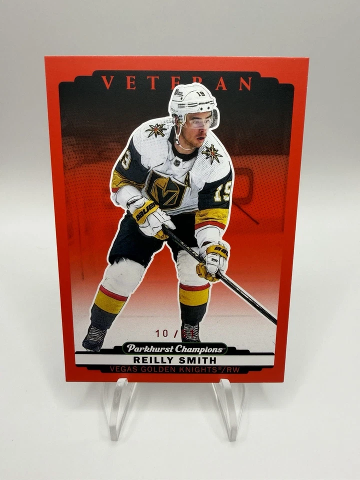 2022-23 Upper Deck Parkhurst Champions Red /51 Reilly Smith #40 - Image 1 of 2