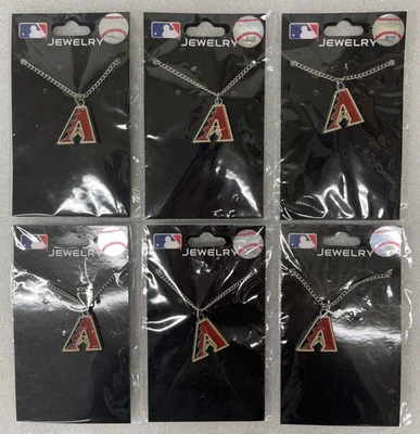 Lot of 6 MLB Arizona Diamondbacks Pendant Necklace by Siskiyou - Image 1 of 4