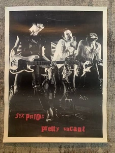 Vintage 90er Sex Pistols Poster - 19x24 Sid Vicious - Bild 1 von 1