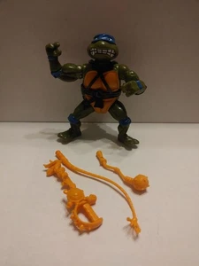 Wacky Action Leonardo Vintage TMNT Ninja Turtles Action Figure Complete Leo  - Picture 1 of 3