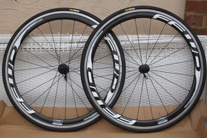 Fast Forward FFWD F4R Wheelset-Carbon Clincher/rim brake-alloy rim- Shimano hub - Picture 1 of 8