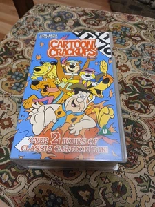 CARTOON CRACKUPS DOUBLE VHS - CARTOON NETWORK BUMPER BOX SET (VERY RARE) - Picture 1 of 5