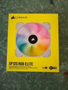 Corsair SP120 RGB Elite white case fan - Afbeelding 1 van 1