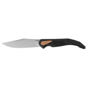 Kershaw Knives Strata Frame Lock 2076 D2 Carbon Steel Black G10 - Picture 1 of 2