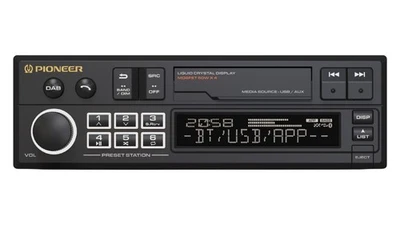 Pioneer SXT-C10PS Retro Autoradio DAB+ Bluetooth DSP 1-DIN Oldtimer - Bild 1 von 4