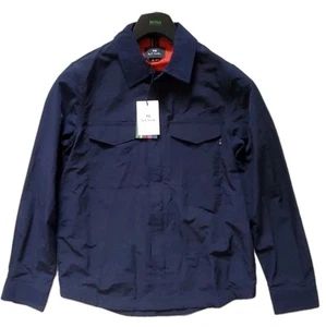 Chaqueta PAUL SMITH Chore para Hombres M Azul Marino Impermeable Kagool PVP £275 - Imagen 1 de 16