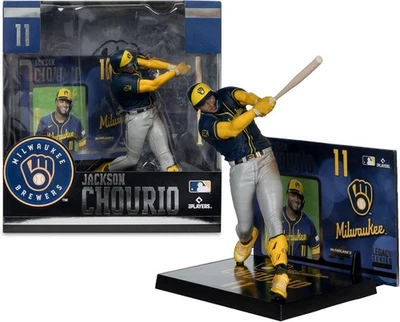 Figura McFarlane Sports MLB Jackson Chourio Milwaukee Brewers ENVÍO GRATUITO Foto 1 de 3