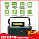 Led Portable Radio Type-C Charging 10000Mah Emergency Weather Radio With Compass