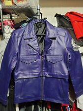Brand New DBZ Trunks Purple Jacket Leather Men's Small Brand New