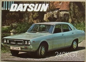 DATSUN 240K GT Car Sales Brochure c1975 - Picture 1 of 4