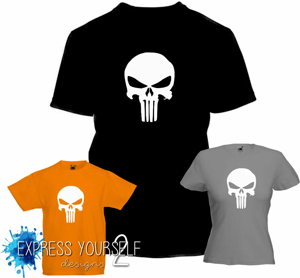 PUNISHER - Camiseta, COMIC CON, HÉROE Frank Castle, Geek - Imagen 1 de 1