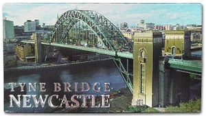 Tyne Bridge Foil Fridge Magnet - Picture 1 of 1