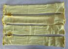 (2) Pairs (total of 4) Yellow Dupont Kevlar Protective Sleeves w/ Thumb Hole 20"