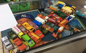 Vintage Matchbox Hot Wheels Dies Cast Vehicle Lot Of 35 Played With See Pics! - Picture 1 of 7