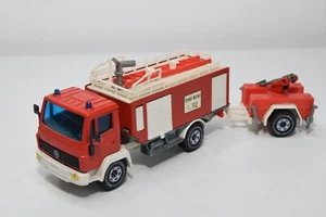 B67 1:55 SIKU 2921 MERCEDES-BENZ FIRE ENGINE TRUCK TLF WATER CANON 112 FAIR - Bild 1 von 11