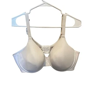 Vanity Fair Womens Bra Brassiere White Sz 42 D Underwire Nylon Spandex Polyester - Picture 1 of 4