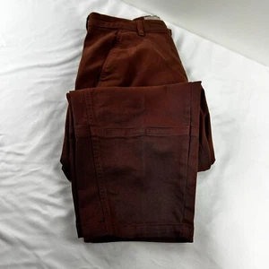 Everlane The Utility Barrel Damenhose Größe 12 Braun Kakao-Twill Cropped Knöchel - Bild 1 von 9