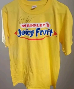 Camicia NASCAR Juan Pablo Montoya #42 Juicy Fruit autografata M rara 1 di 1 Htf vintage - Foto 1 di 19