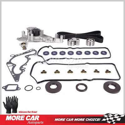 Timing Belt Kit Water Pump Thermostat Valve Cover Gasket for Lexus GS430 LS430 - Image 1 of 4