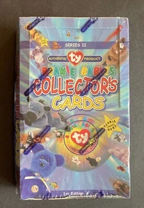 1999 TY Beanies Babies 1st Edition Series 2 Factory Sealed Box -24 Packs per Box - Picture 1 of 6