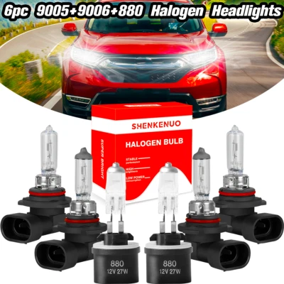 Para Buick Century Regal 1997-2004 - Kit de bombillas antiniebla halógenas altas/bajas Foto 1 de 4