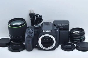3,500Shots Pentax K-70 24.2 MP Digital SLR Camera 50mm 18-135mm Set from Japan - Picture 1 of 19