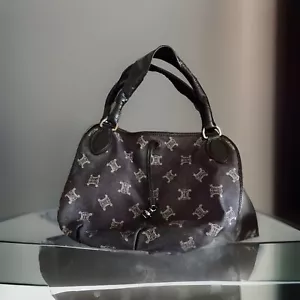 NEW Celine Triomphe Soft Bag in Triomphe Canvas & Calfskin Leather ππ©· - Picture 1 of 23