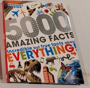 Discovery Kids 5000 Amazing Facts by Parragon Books (2015, Hardcover) - Picture 1 of 1