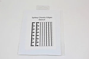 Warhammer Tabletop Gaming Chaos Vehicle Spikes Airbrush Vinyl Stencil - Picture 1 of 2