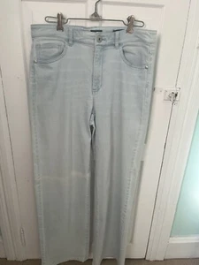J Jill High Rise Full Leg Womens 8 Distressed Light Wash Denim Jeans - Picture 1 of 4