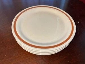 Set Of 4 Sanibel Stoneware Japan Autumn Collection Salad Bread Plates 7.5” - Picture 1 of 5