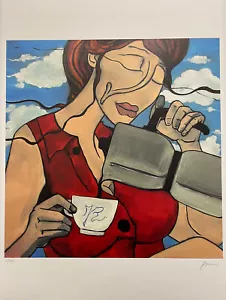 ORIGINAL PRINT - RUBENS FOGACCI - SERIGRAFIA TIR. LIMITATA- STARFISH AND COFFEE - Foto 1 di 5