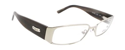 Nuevo Auténtico Chloe CL 1101 C04 Francia Marco de Gafas Rectangular de Metal Plateado Foto 1 de 4