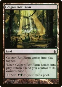 Magic The Gathering: FOIL GOLGARI ROT FARM, Ravnica: City of Guilds NM - Picture 1 of 1