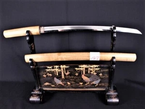 Japanese Sword Antique Unsigned Wakizashi Shirasaya 17.99 in From Japan Katana - Picture 1 of 9