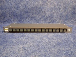 Evertz CP-1000E Router Control Panel 16 LCD Buttons 256 Virtual Buttons (F3) - Picture 1 of 3