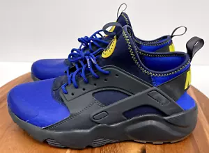 Nike Men's Air Huarache Run Ultra SE 875841-001 Blue Athletic Shoes - Size 6.5 - Picture 1 of 14