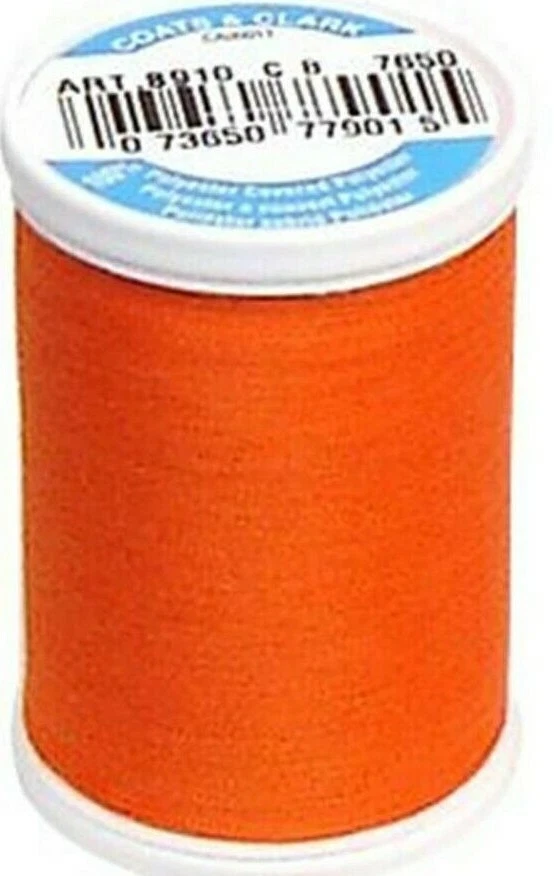 Coats & Clark ~ Dual Duty All Purpose Thread, 250 yd ~ (S910-7650 - Tango) - Image 1 of 1