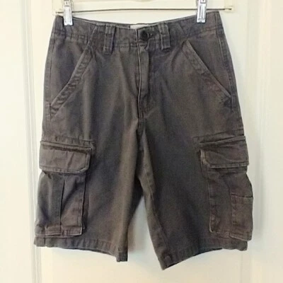 Boy's Canyon River Blues Grey Cargo Shorts Size 10 - Image 1 of 4
