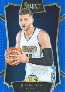 2015-16 Select Basketball Concourse Prizms Blue #6 Jusuf Nurkic /249