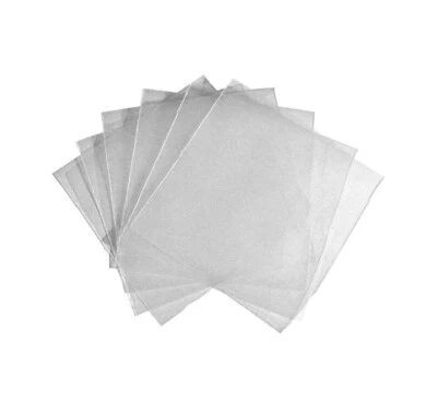 100 BUSTINE PER CD E DVD TRASPARENTI IN PLASTICA PVC CON ALETTA DI CHIUSURA - Immagine 1 di 3