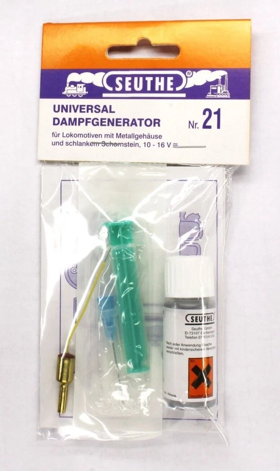 HO/OO 金属车身烟雾装置 (10-16V) Seuthe N° 21 — 第 1/1 张图片