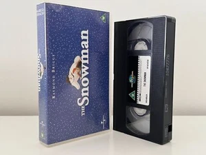 The Snowman - Raymond Briggs - PAL VHS Video Tape (H19) - Picture 1 of 2