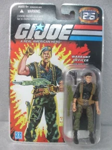 GI Joe 25th Anniversary FLINT Warrant Officer 3.75" 2007 Foil Card MOC - Picture 1 of 9